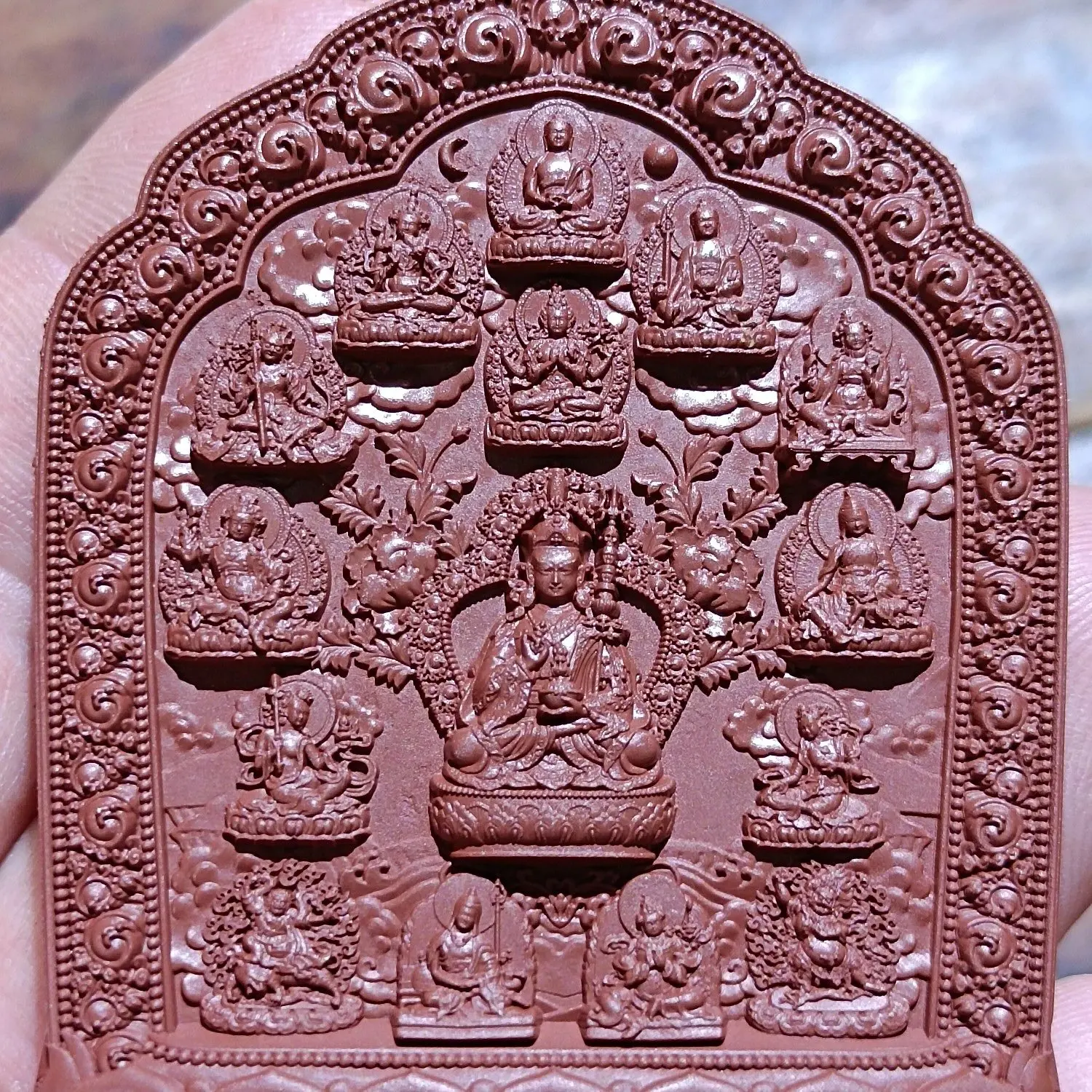 Guru Rinpoche Padmasambhava 8 variation Buddhist altar border version 7cm tsa tsa mold / out of stock production period 1 month