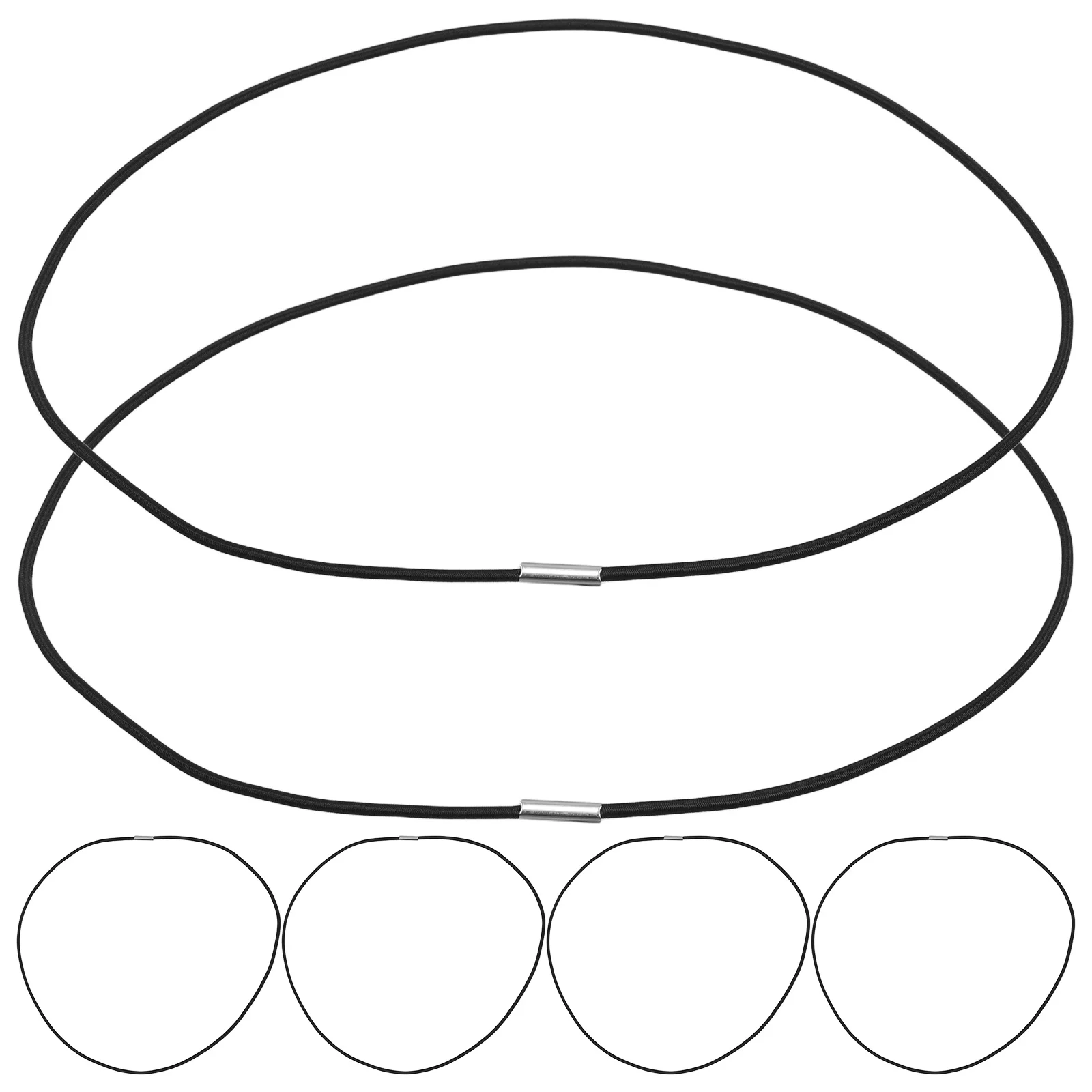 6Pcs Rubber Bands for Trash Can Garbage Bag Holder Bands Ela