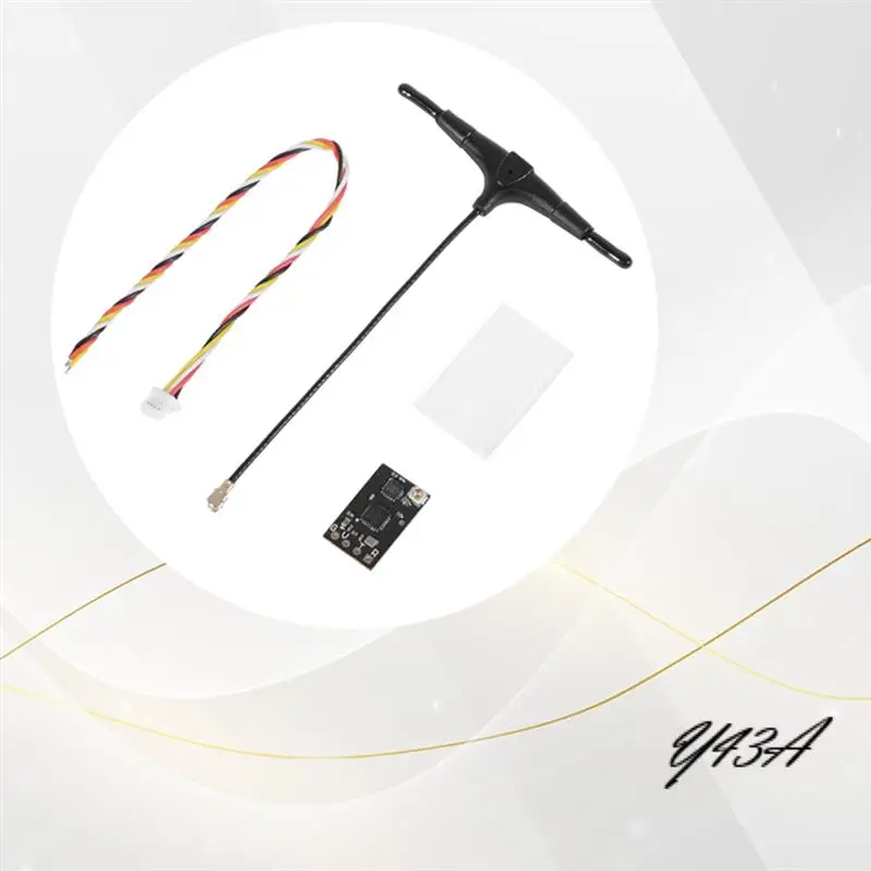 

Y43A-5PCS ELRS 2.4Ghz NANO Receiver With T-Type Antenna FPV Firmware 3.3.0 Support Wifi Upgrade For FPV RC Drone Parts