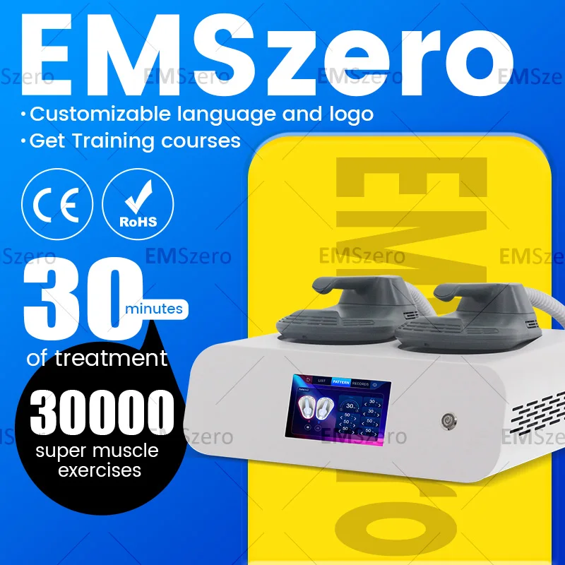 EMSzero 15 Tesla 6500W Muscle Stimulator Ems RF Hiemt Weight Loss Sculpt Body Sculpting Machine Slimming Neo