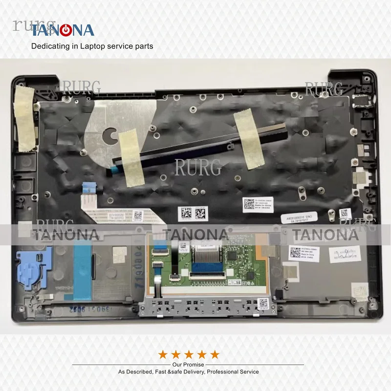 R+ Brand New, compatible with for Dell Latitude 7300 E7300, includes palm rest, top case, keyboard, and touchpad. 0NHDR