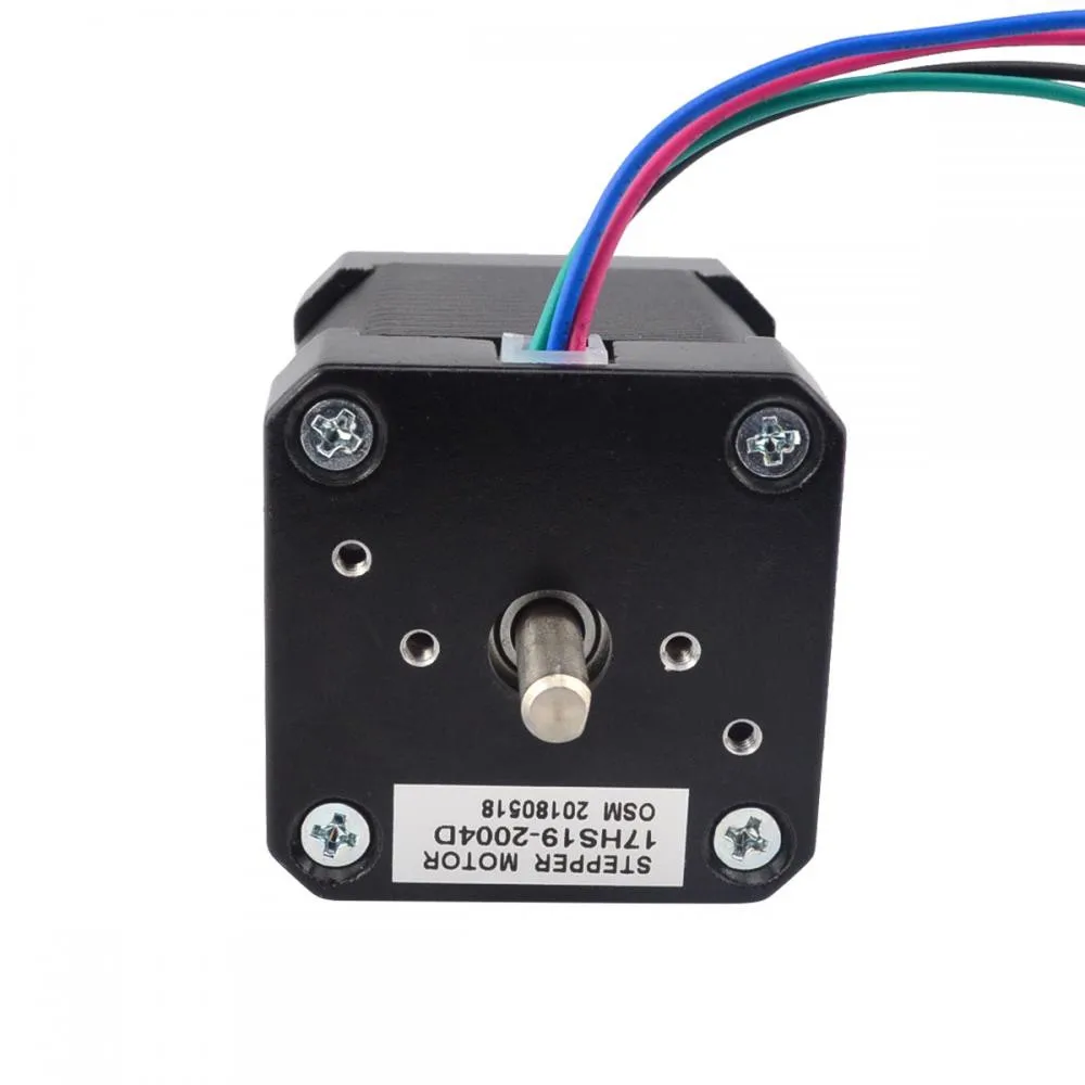 Dual Shaft Nema17 Stepper Motor 4-lead 48mm 59Ncm(83.78oz.in) 2A Nema 17 Step Motor for 3D Printer CNC Engraving Milling Machine