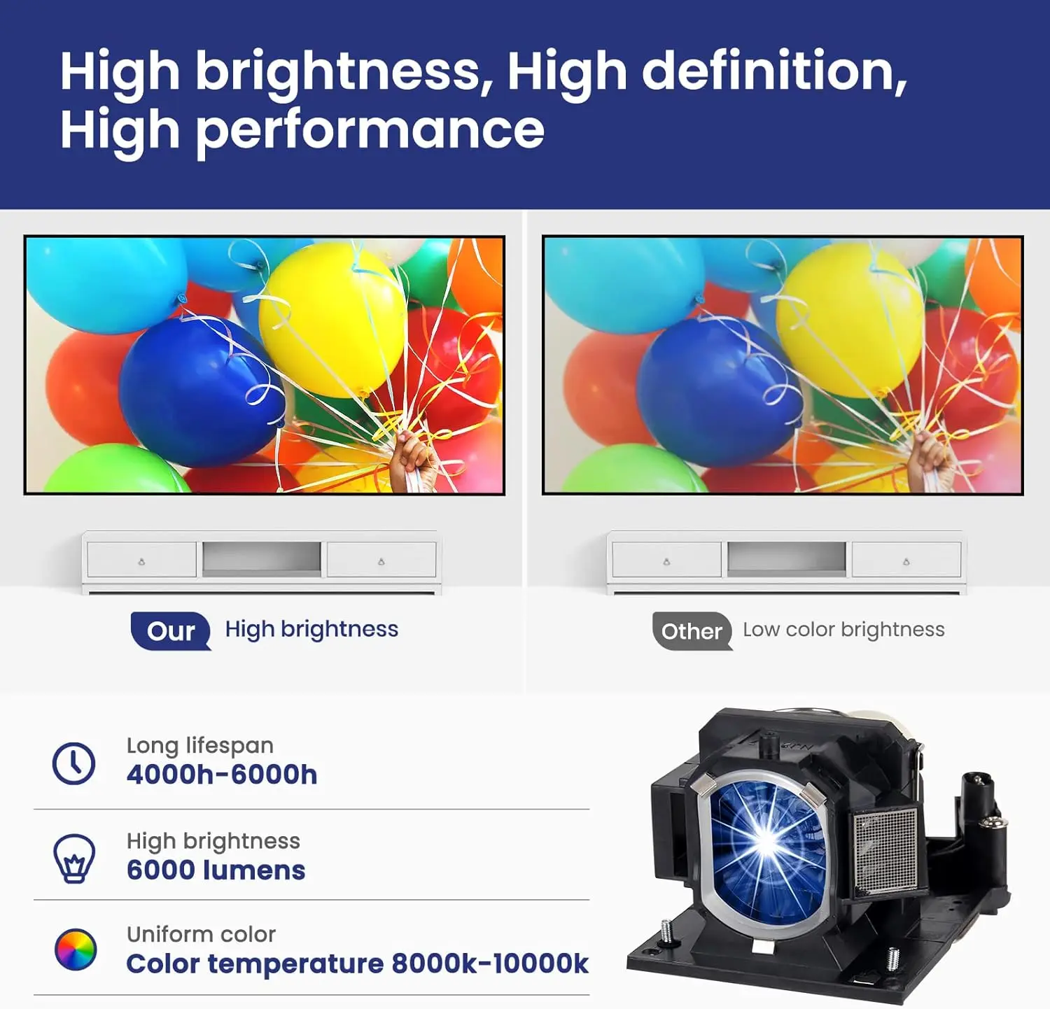 

DT01511 DT01435 DT01431 DT01433 DT01481 DT01491 DT01571 для Hitachi CP-AW2505 CP-AX2503 CP-AX2505 CP-BX301WN CP-TW2505 WX3042WN