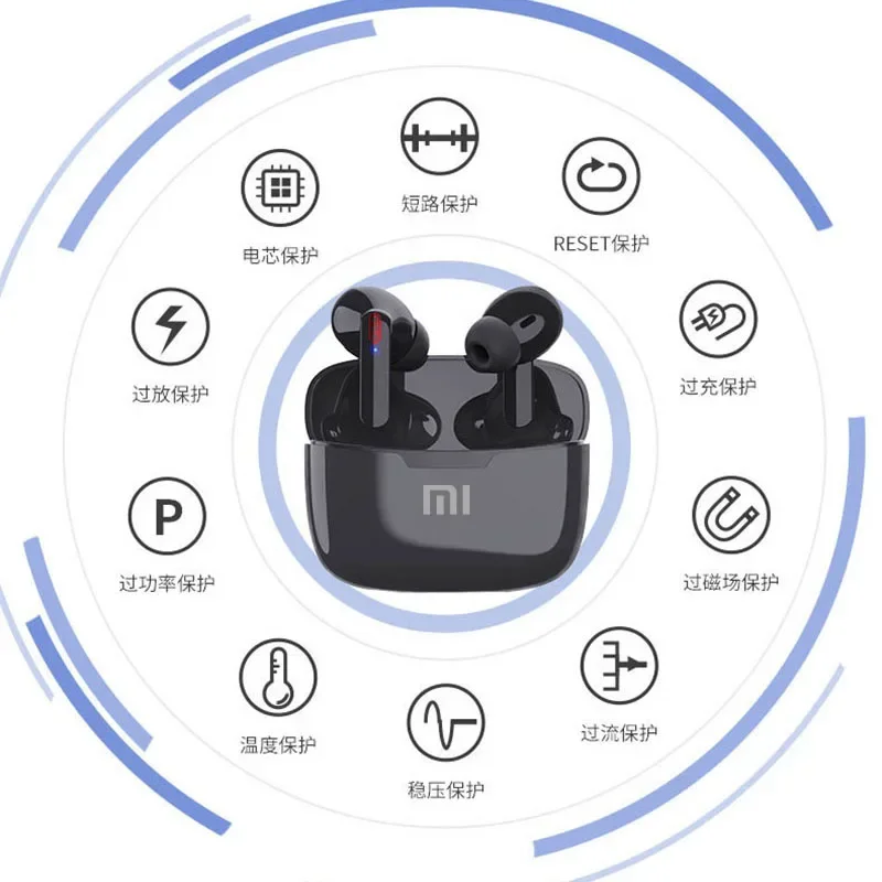 XIAOMI-auriculares inalámbricos Y113, cascos con Bluetooth, resistentes al agua, reducción de ruido con micrófono, deportivos, Hifi, originales