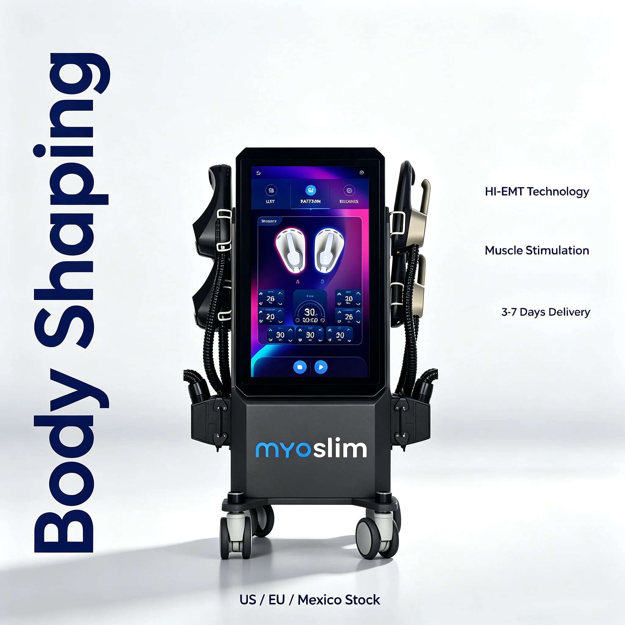 High Power MYOslim EMSZERO Ultra 6500W NEO EMS HI-EMT RF Pelvic Stimulator New Upgrade Nova Sculpt Machine Hip Contouring Salon