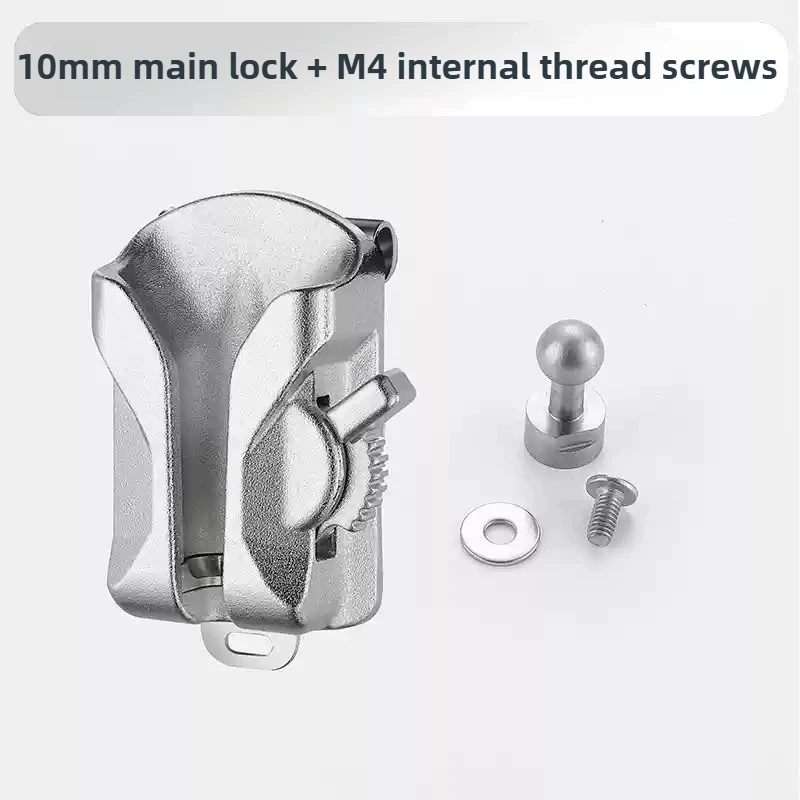 Aluminium Legierung Tragbare Doppel Lock Taille Schnalle Power Werkzeuge Professionelle Schnell Hängen Haken Holz Zimmerei Werkzeuge Zubehör – Detail 8