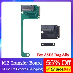 For Asus Rog Ally PCIe 4.0 M.2 M.2 Transfer Board Modified M2 Hard Drive SSD Memory Adapter 90 Degrees M.2 Modification Boar