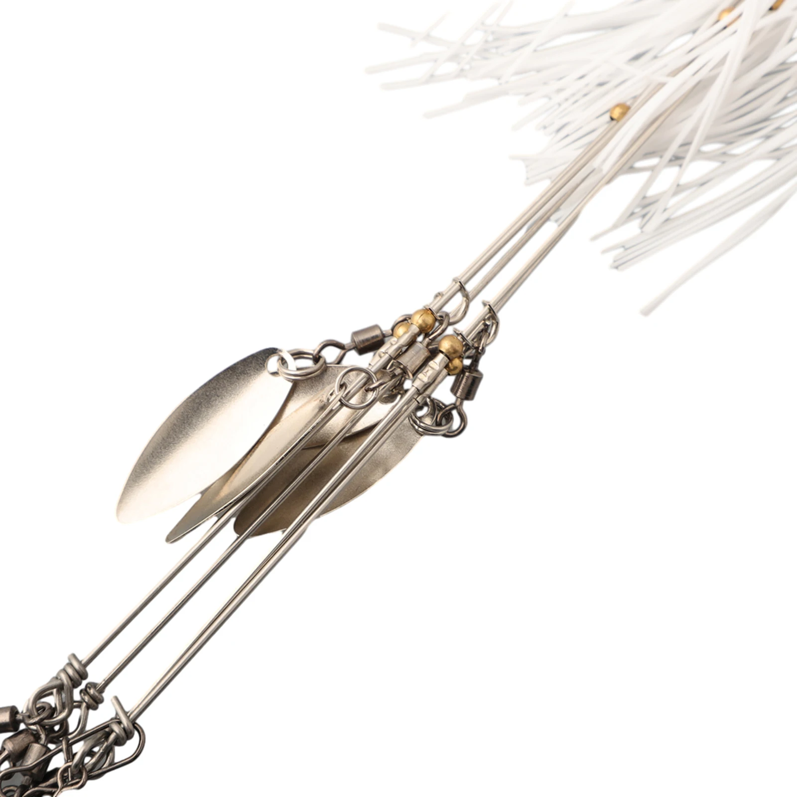 Paquete de pesca de lubina de 18g, incluye 1 unidad, 5 * alambre de acero, aparejo de paraguas Alabama, captura de lubina, regalos de navidad