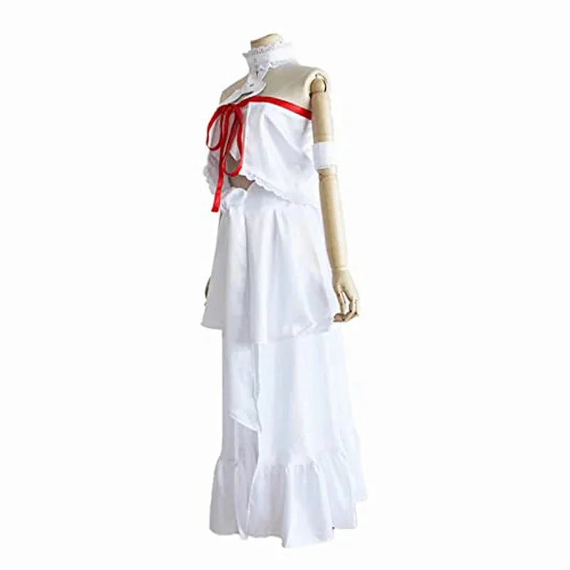 2025 SingXeng Anime Sword Art Online SAO Yuuki Asuna disfraces Cosplay pelucas sintéticas vestidos de prisión de Titania mujeres niñas fantasía Dr