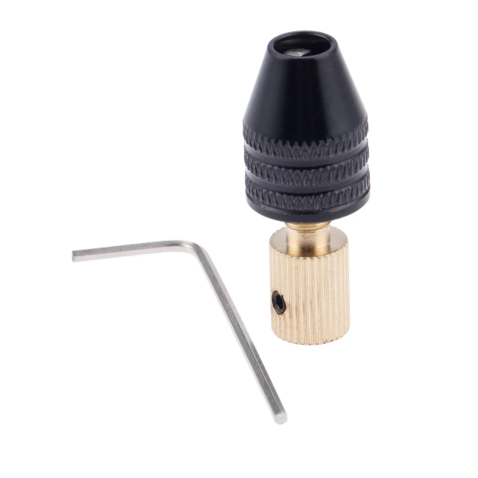 DRELD 3pcs/set 0.3-3.4mm Universal Electronic Drill Bit Mini Drill Chuck Collet Tool Set with Drill Hand Power Tool Accessories