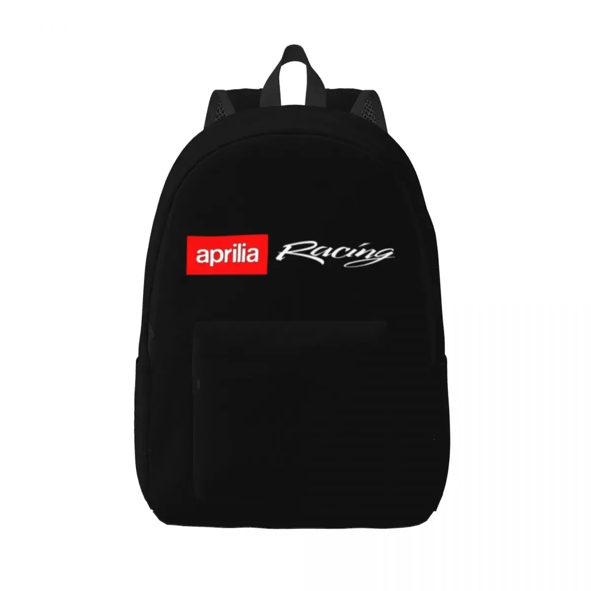 Aprilia Racing Motorcycle Moto Racing Fashion Backpack Sports Student Work Daypack for Men Women Laptop Computer Canvas Bags