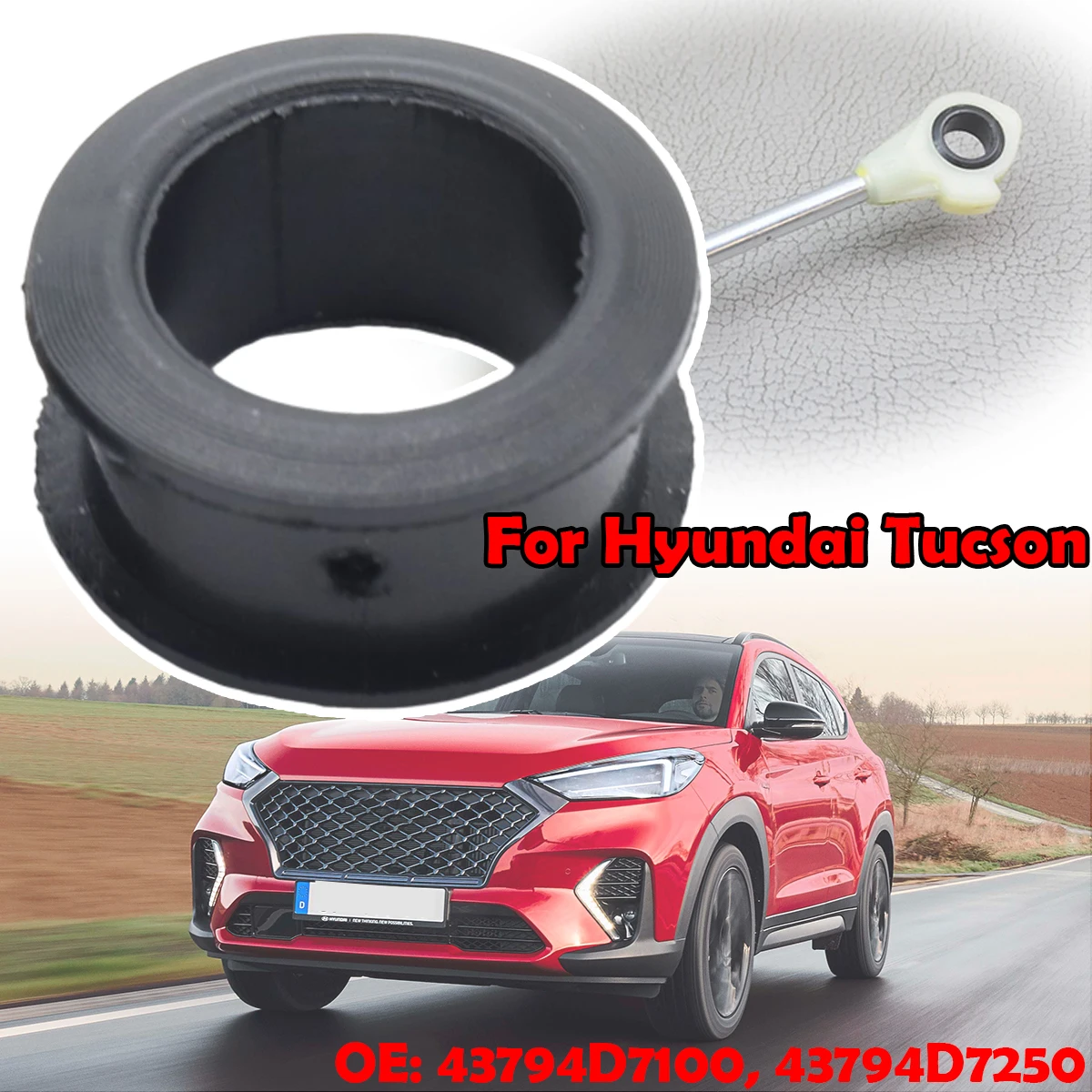 

Gear Shifter Cable Linkage Bushing For Hyundai Tucson TL TLE Sleeve Both Ends Grommet Fix Durability Car Accessories 43794D7100