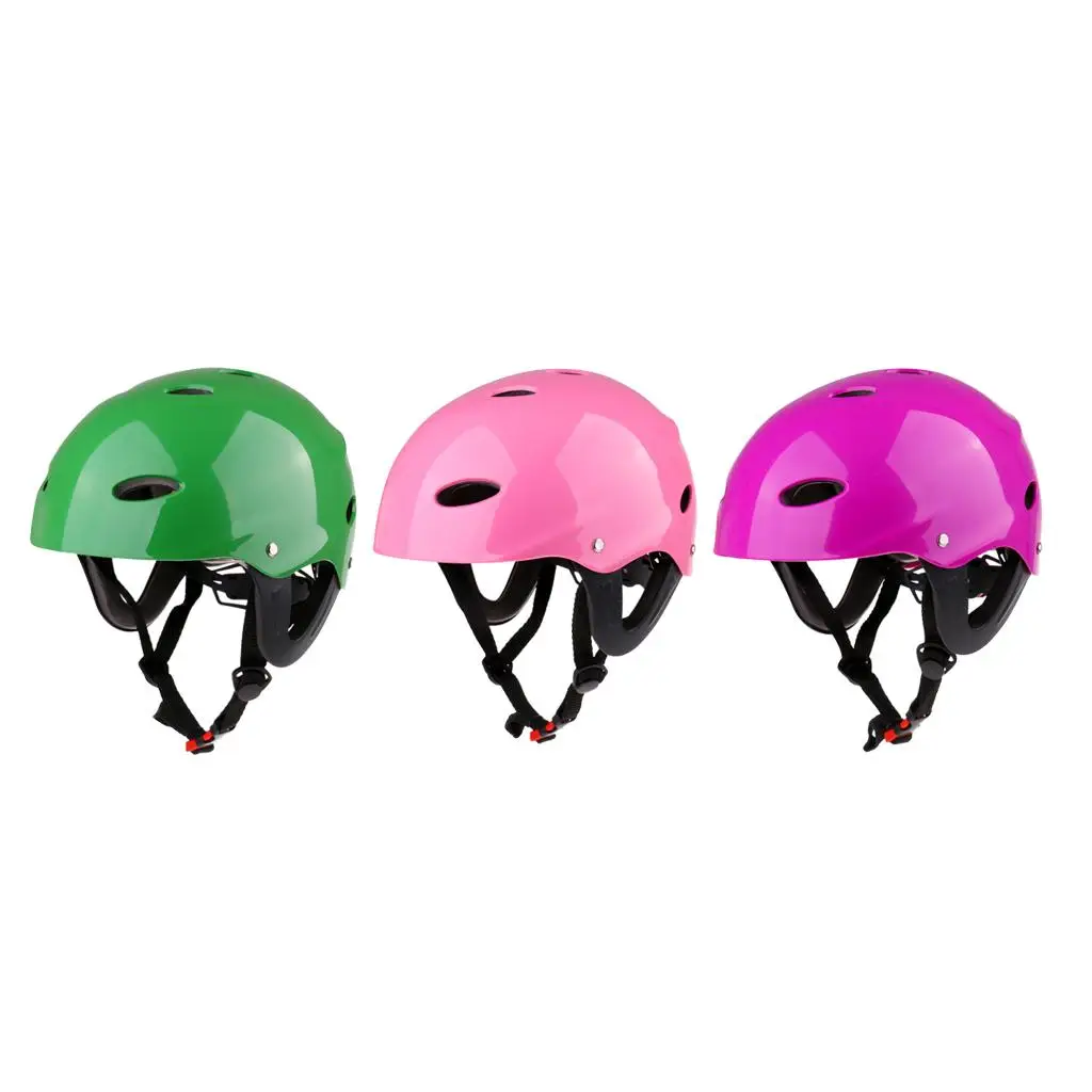 Comfortable ABS Water Sports Helmet for Kayak Canoe Paddleboard Wakeboard Inflatable Boat Marine Activities
