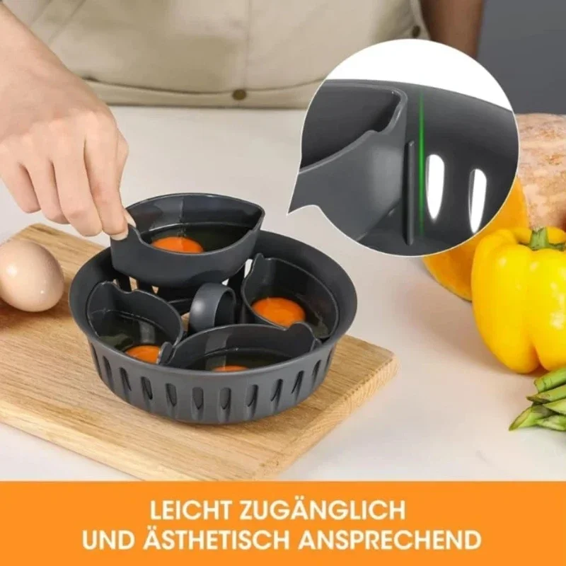 

For Thermomix TM5 TM6 TM31 reusable kitchen cooking accessories, innovative cooking molds for pizza and egg boiler baskets