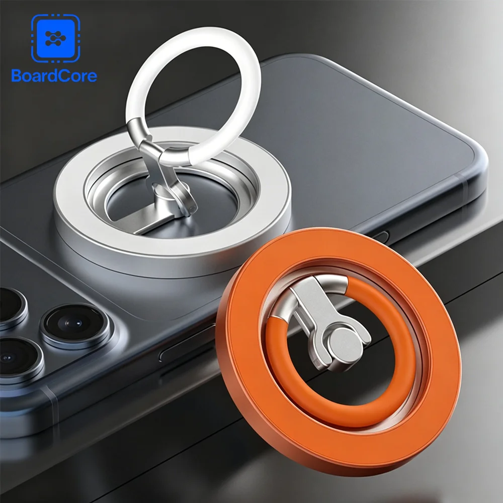 

Double Sided Magnetic Phone Stand for Magsafe, 3-in-1 Desktop Folding Holder & Suspension Bracket for iPhone Android
