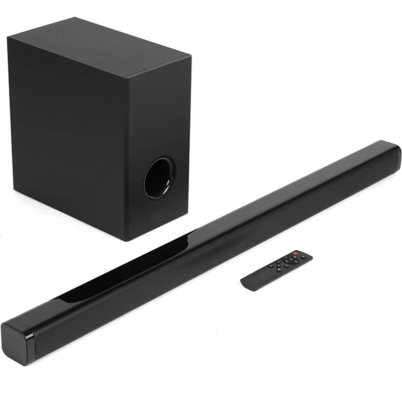 2.1 Home Theater Speaker Bt Sound Bar Wireless Surround Soundbar Subwoofer