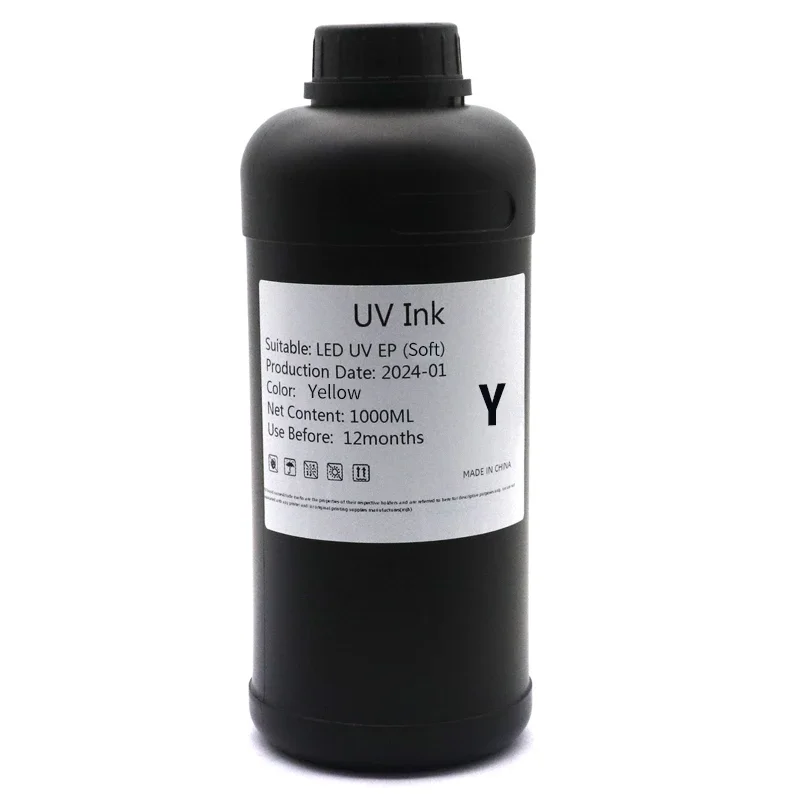 XiongCai 1000ML LED UV Tinte Für TX800 XP600 L800 L1800 L805 i3200 DX5 DX7 DX10 DX4 Druckkopf Für Epson 1390 R1800 1900 UV Modifizierte Drucker 5