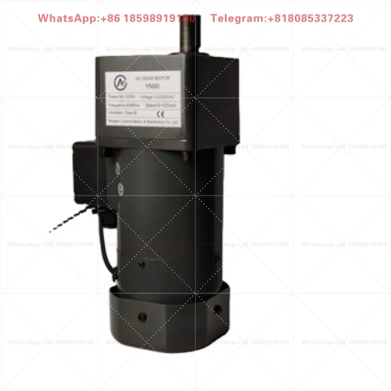 High Torque Low Rpm YN100 70/120/140W Micro Gear Ac Motor Single Or Three Phase