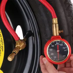 Tire Deflator Pressure Gauge Professional Rapid Deflate Special Chuck for 4X4 Large Offroad Tires For Automotive Motorcycle