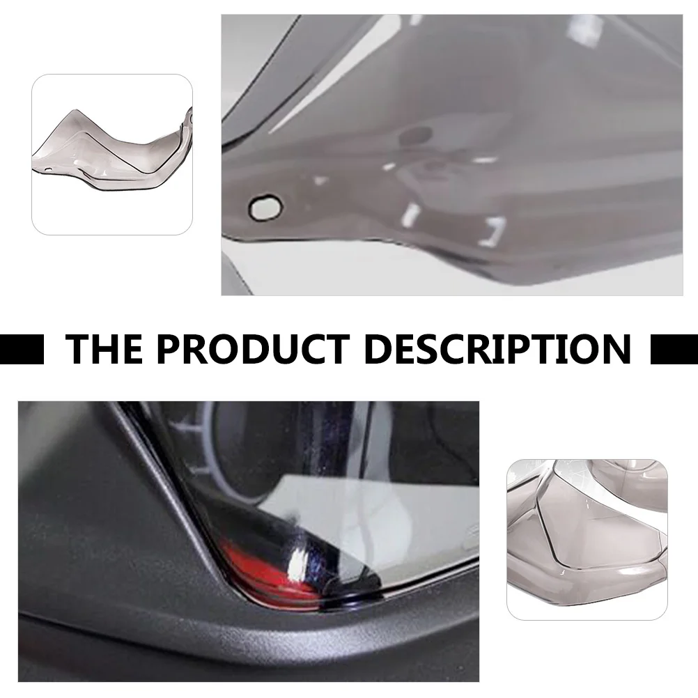 

1Pair Motorcycle Hand Guard Increase Piece Premium Durable Handlebar Protector Windshield Heightening Film Cold Rain Guard