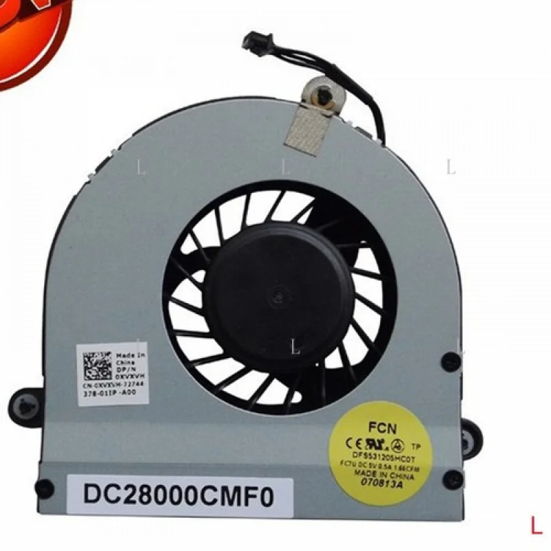 

L ДЛЯ DELL M17X R3 R4 вентилятор охлаждения процессора ноутбука 0XVXVH DC28000CMF0