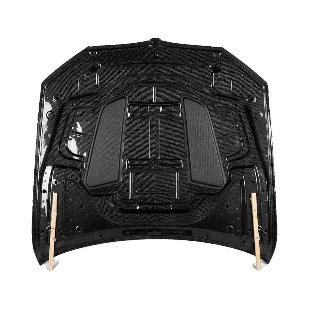 Wholesale Hood Dry Carbon Fiber for BMW 5 Series G30 F90 M5 Bonnet Engine Cover Car Tuning Accessories 4