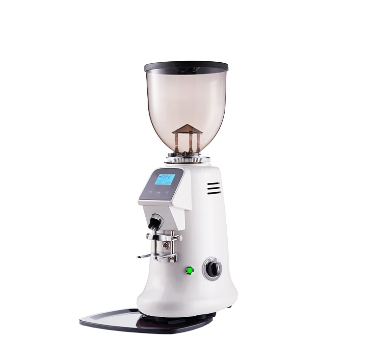 Professional Full Automatic Commercial Coffee Grinder Aluminum Housing for Hotels and Outdoor Use Electric