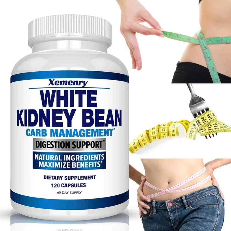 

Natural White Kidney Bean Extract - Trapping Carbohydrates 100% Pure Carb Blocker