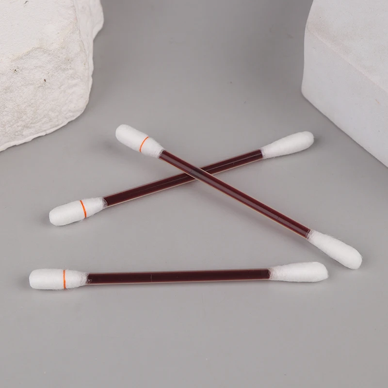 Coton d'iode jetable 20/50 pièces ​ Les écouvillons stérilent ​ Kit d'urgence pour asepse, soins sanitaires portables pour la famille, fournitures médicales quotidiennes