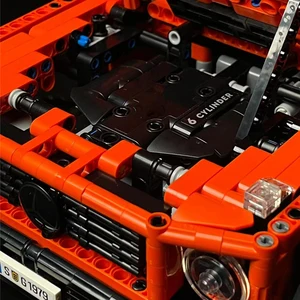 Teknis 1: 10 G500 Jalur Profesional Off Road Blok Bangunan Mobil SUV Konstruksi Batu Bata Hadiah Mainan Kendaraan untuk Anak Dewasa 12 teknik blok penjualan terbaik - №