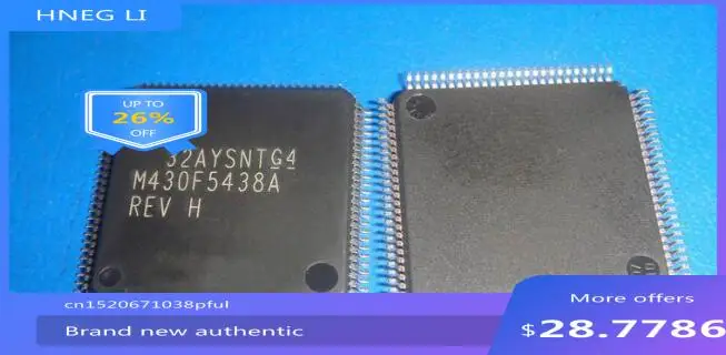 100% NEWHigh quality products       MSP430F5438AIPZ MSP430F5438AIPZR M430F5438A LQFP100