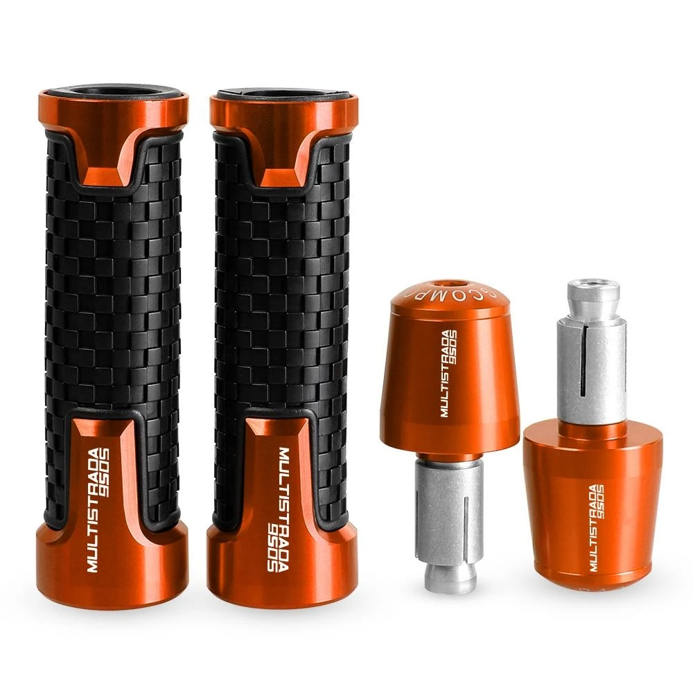 

Motorcycle Accessories For DUCATI MULTISTRADA950S 1000DS 1000SDS 7/8" 22MM Handlebar Hand Grips Handle Bar End Cap plug