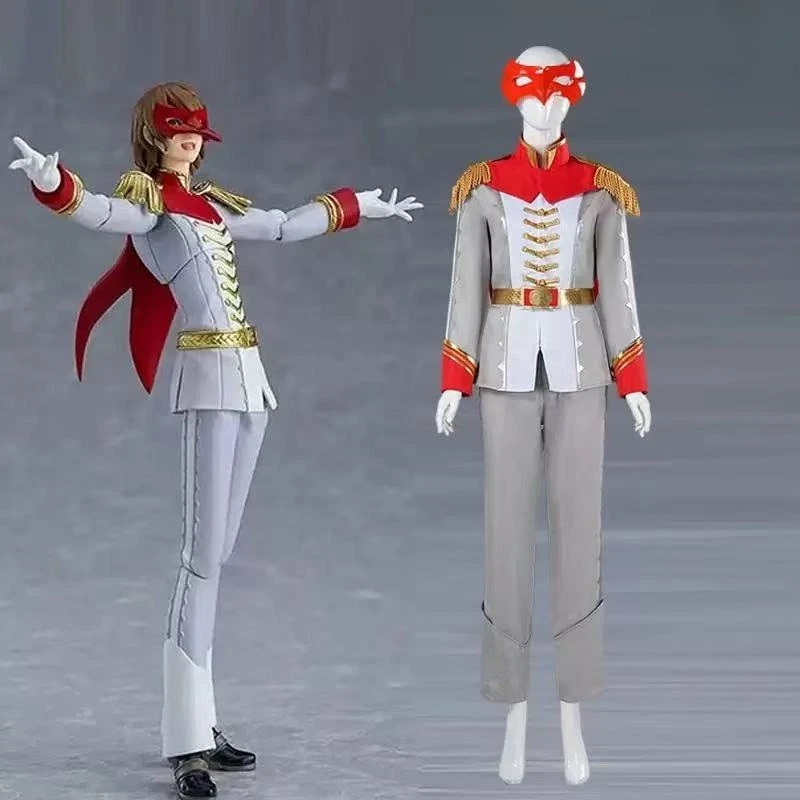 

Akechi Goro Cosplay Costume Persona 5 Akethi Gorou Costume Phantom Thief Set Halloween Christmas Festival Party Game Comic Suit