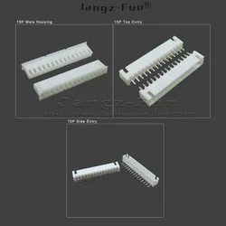 50pcs 15P JST XH 2.54 Plug 2.54mm XH2.54 15 Pin Male Female Housing Header Connectors Electric Cable Electrical Wire Connector
