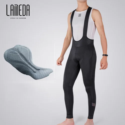 LAMEDA-pantalones con pechera para ciclismo profesional para hombre, pantalones con tirantes para conducción competitiva, ropa para bicicleta de montaña y carretera, primavera y verano