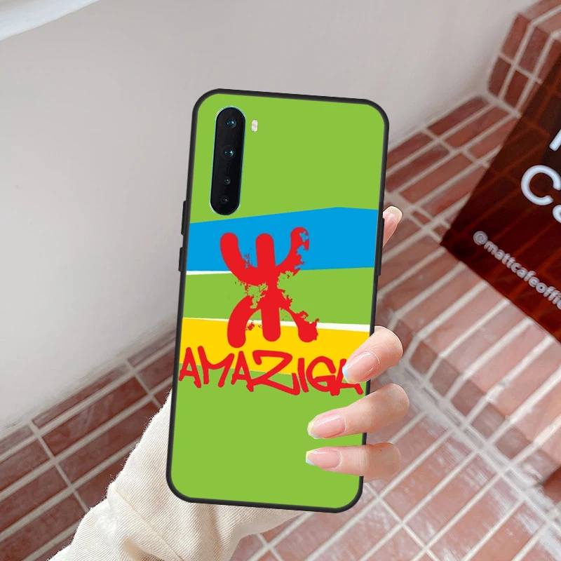 حافظة علم أمازيغي لهاتف OnePlus 10 Pro 9 Pro 8T 10T Ace 9R 9RT OnePlus Nord 2 2T CE 2 Lite N10 N20 #6