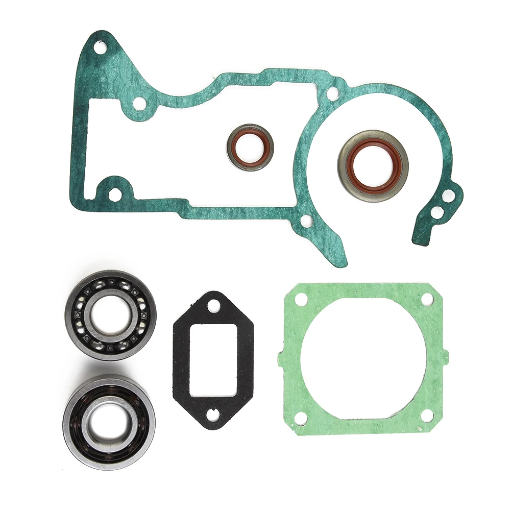 Set Gasket Carburetor Gasket Chain Saw Crank Crankshaft For MS440 Muffler Gasket Seal Side Crankshaft 440 Set Gasket