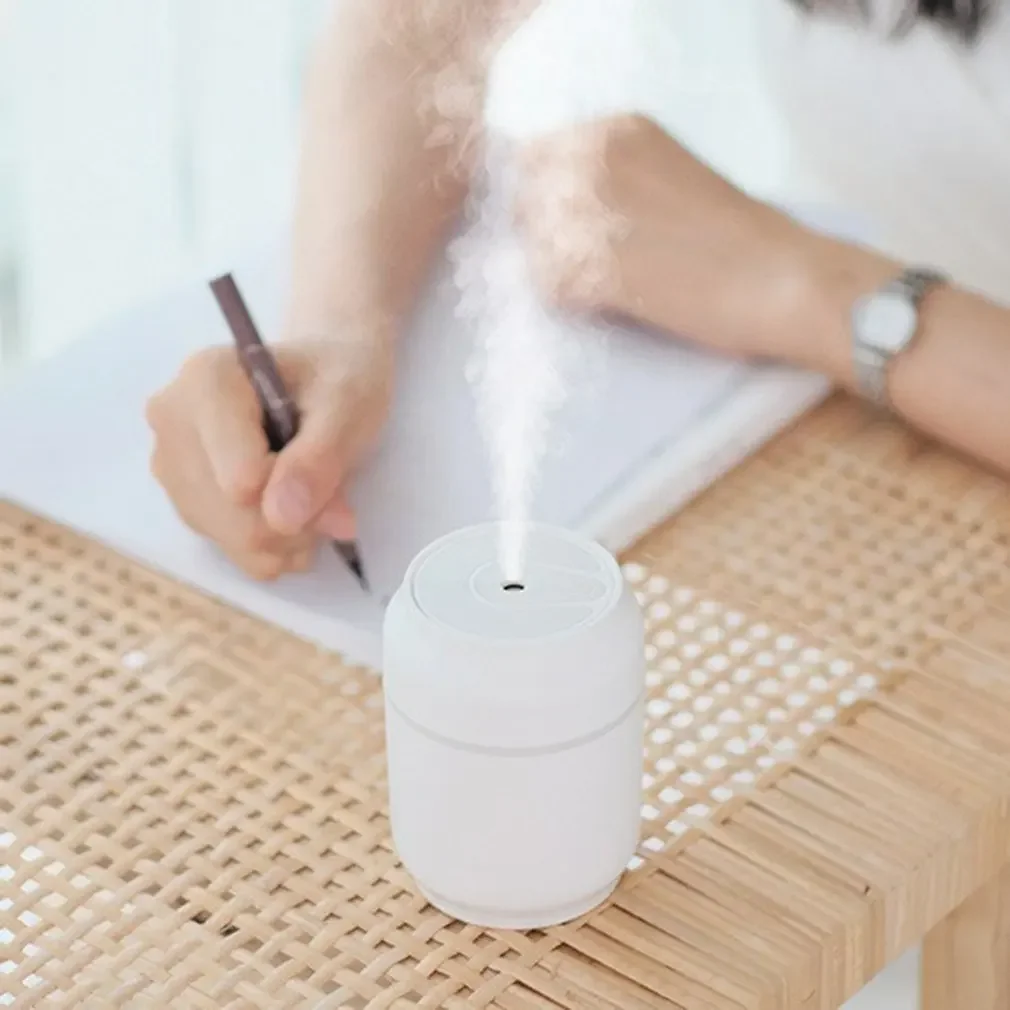 Portable USB Ultrasonic Aroma Diffuser Air Humidifier with Romantic Light