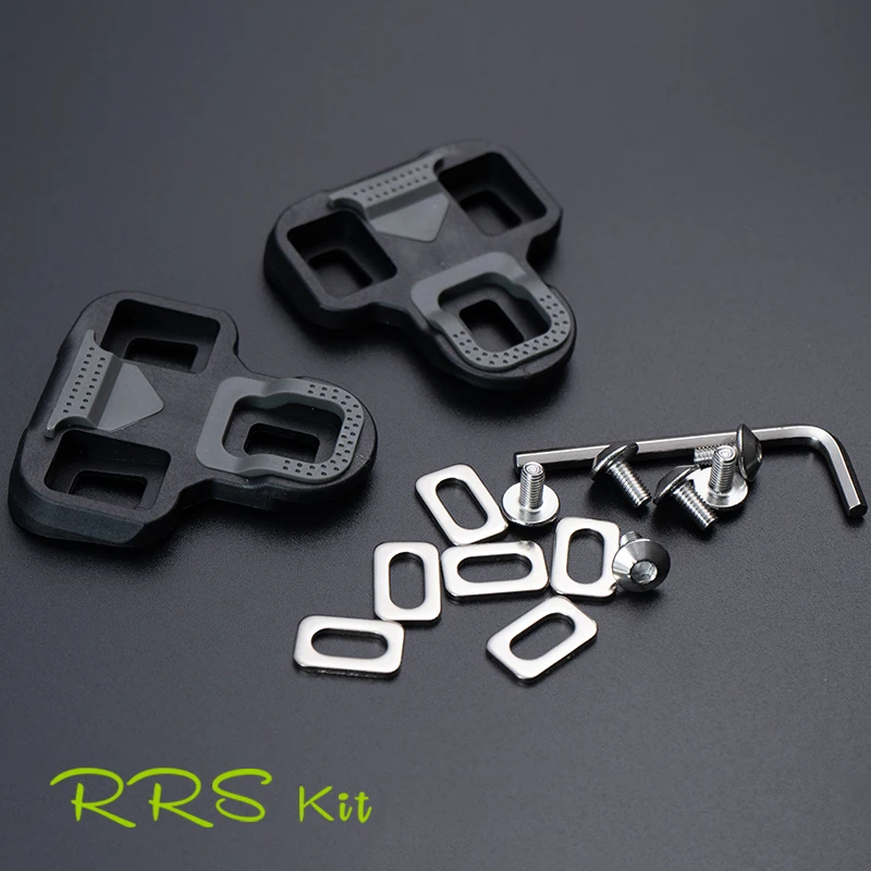 Road Bike Cleats Compatible With Looking Self-Locking System Cycling Pedals Shoes - 4.5 Degree Float Bicycle Pedal Accessories