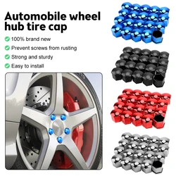 NOUVEAU 20PCS De Voiture Écrou De Roue Caps 21/19/17mm Protection Couvre Caps Anti-Rouille Auto Hub Vis Couverture De Voiture Pneu Écrou Boulon Extérieur