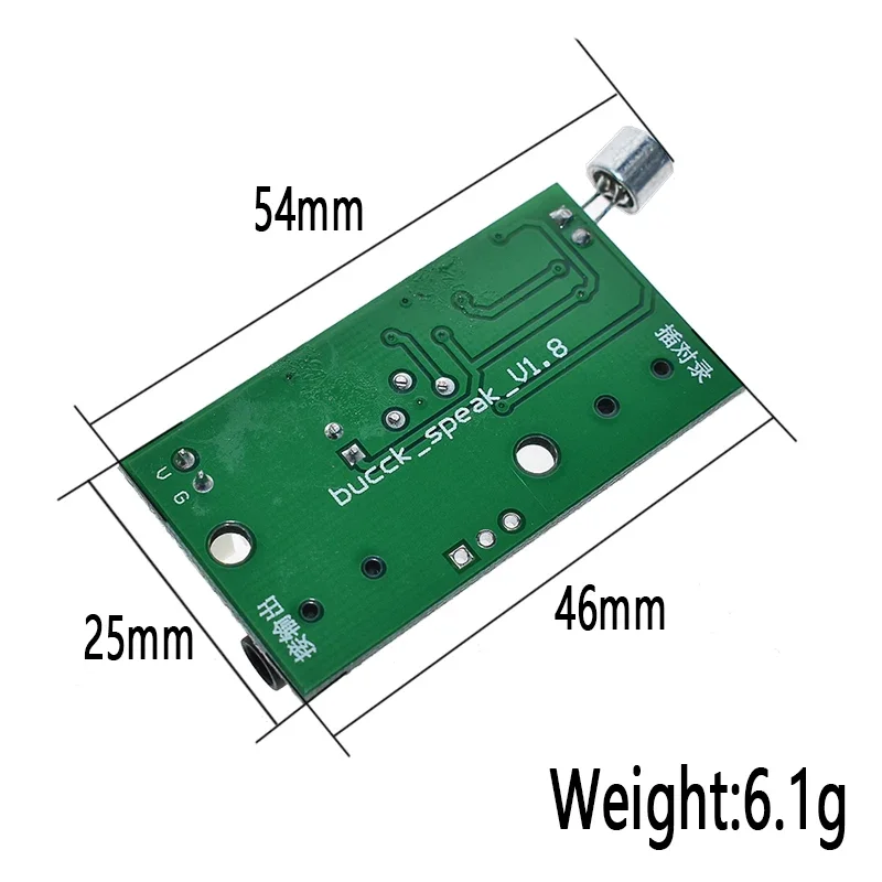 Microphone Pickup Microphone Amplifier Module Gain Adjustable Audio Amplifier Circuit AC Signal Amplifier Board