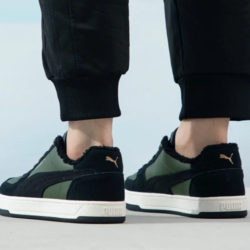 Puma Mid Top Low Top Skate Shoes With Plush Lining Anti Slip Warm Comfort Casual Sneakers 392334-02