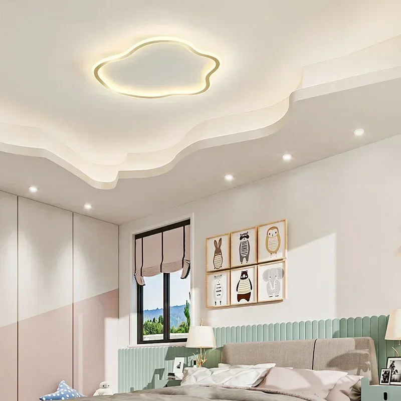 Modern LED Ceiling Lamps For Living Dining Room Children's Bedroom  Balcony Creative Clouds Ceiling Light Decor Lighting Fixture