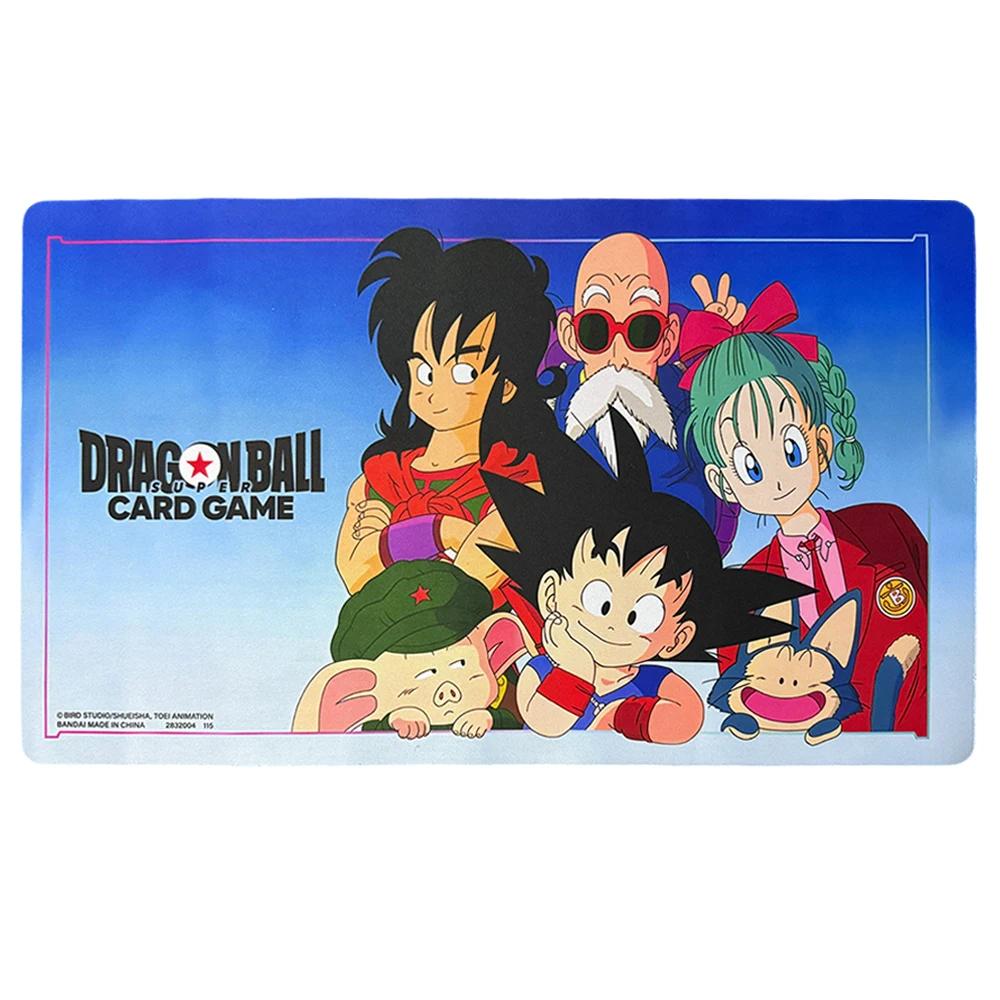 Самодельный игровой коврик для карточной игры Dragon Ball TCG: Какарото, Мастер Роши, резиновый игровой коврик, аниме-подарок