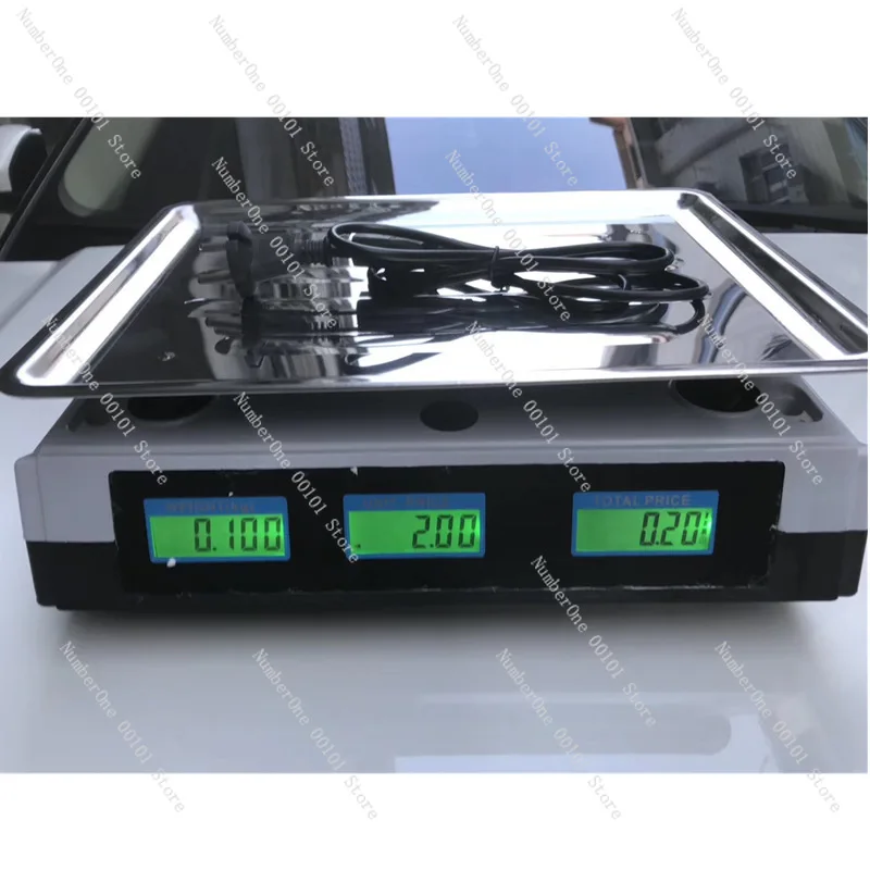 English version Electronic pricing scale Electronic table scale, electronic scale Fruit and vegetable kitchen scale 30kg/40kg