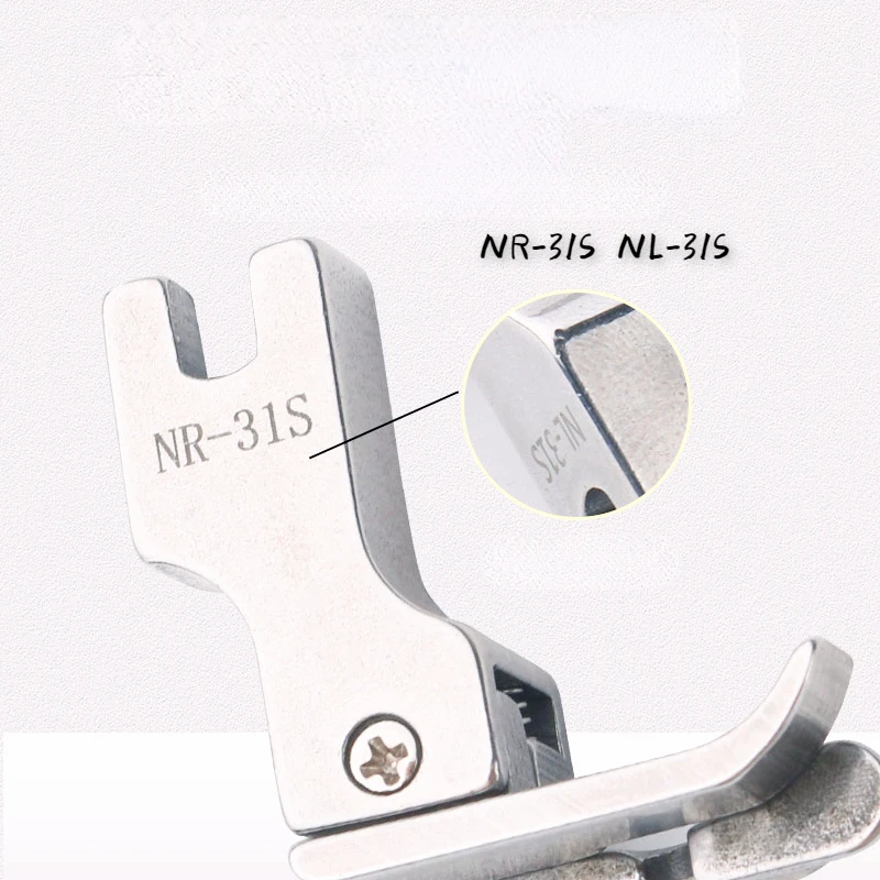 Machine Flat Top Collar Waist Drop Pit High and Low Voltage Foot Concealed Line Tangent Presser Foot NR-31S NL-31S