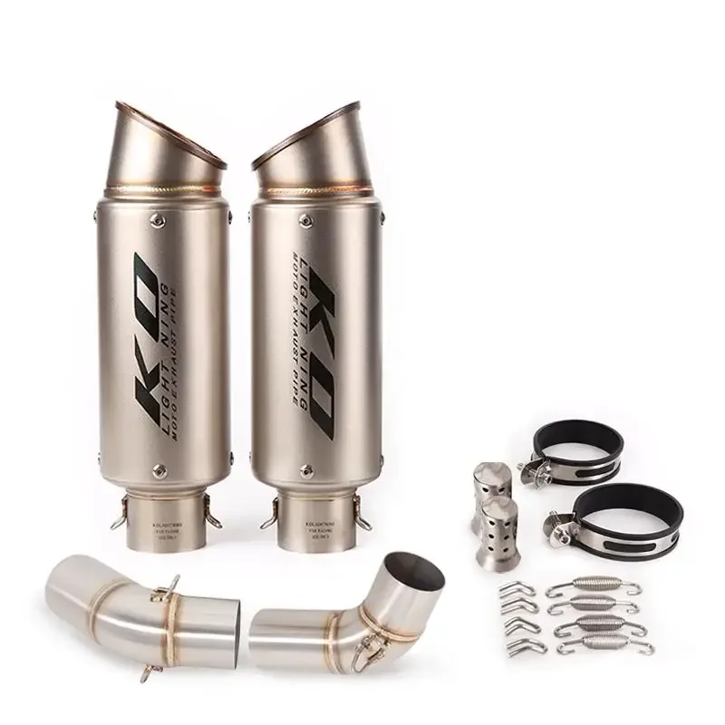 

Выхлопная труба 51 мм для Ducati Monster 696 695 795 796 1100 любого года, глушитель для мотоцикла, средняя труба, левая и правая пара