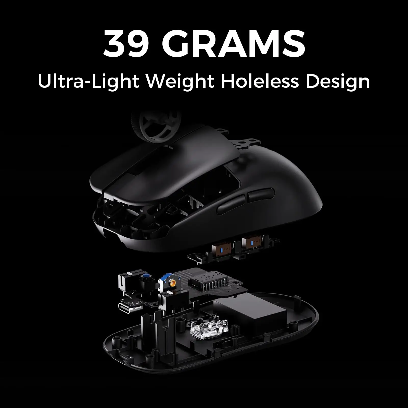 39g Tri-Mode Wireless Gaming Mouse 4
