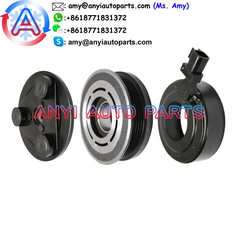 

China Factory NEW A/C Compressor CLUTCH KIT CA8007 VS16 5PK for Ford Focus II/C-MAX/VOLVO C30/S40/V50 31291953 36000326