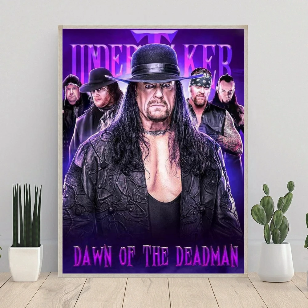 Lutteur The Undertaker 5D DIY AB Diamond Painting Embroidery Wrestler Handmade Cross Stitch Mosaic Handicraft Home Decor Gift